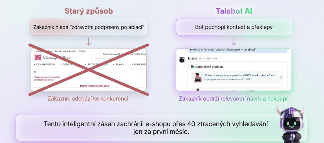 Srovnání s běžným chatbotem